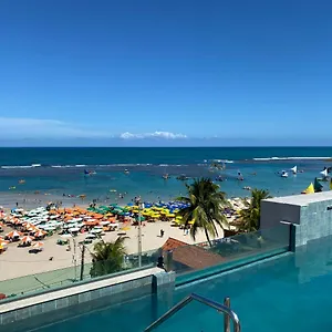 Apartamento Flat Beira Mar Com Varanda Em, Pôrto das Galinhas